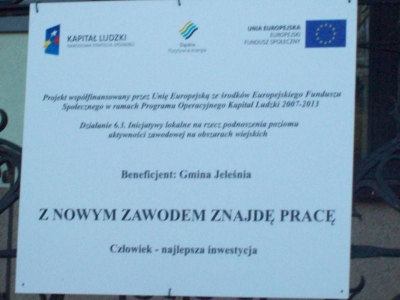 Z nowym zawodem znajdę pracę - Rozdano pierwsze Certyfikaty dla mieszkańców Gminy Jeleśnia - zdjęcie2