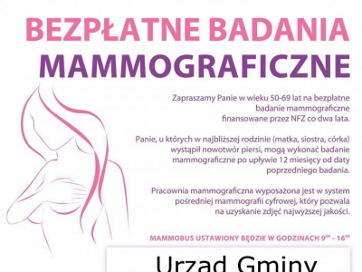 Mammografia... warto o niej pamiętać! - zdjęcie1