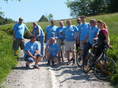 Radni Gminy Jeleśnia promują ścieżki rowerowe w Korbielowie - zdjęcie21